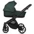 Бебешка количка 2 в 1 Tutis - Mio 3+, еко кожа, Pacific Green