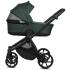 Бебешка количка 2 в 1 Tutis - Mio 3+, еко кожа, Pacific Green