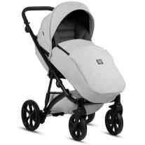 Бебешка количка 2 в 1 Tutis - Viva 5+, еко кожа, Cloud