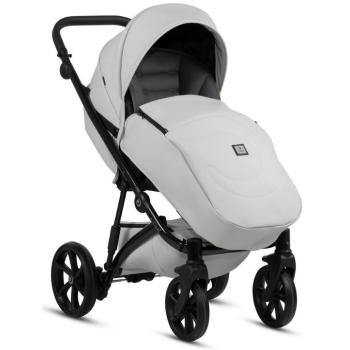 Бебешка количка 2 в 1 Tutis - Viva 5+, еко кожа, Cloud