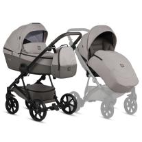 Бебешка количка 2 в 1 Tutis - Viva 5+, Warm grey