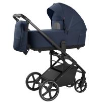 Бебешка количка 2в1 Carrello Alfa Denim Blue