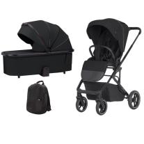 Бебешка количка 2в1 Carrello Alfa Midnight Black