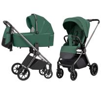Бебешка количка 2в1 Carrello Ultra Morning Green