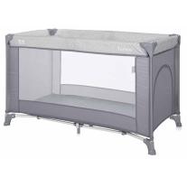 Бебешка кошара на 1 ниво Lorelli Torino, Grey striped elements
