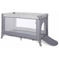 Бебешка кошара на 1 ниво Lorelli Torino, Grey striped elements