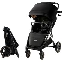 Бебешка лятна количка KinderKraft - Mitzy, Ink Black
