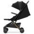 Бебешка лятна количка KinderKraft - Pilot 2, Midnight Black