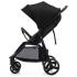 Бебешка лятна количка KinderKraft - Rine, Classic Black