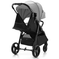 Бебешка лятна количка KinderKraft - Rine, Moonlight Grey