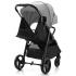 Бебешка лятна количка KinderKraft - Rine, Moonlight Grey