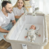 Бебешка мини кошара Carrello Bloom Anchor Grey
