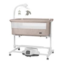 Бебешка мини кошара Carrello Bloom Cream Beige