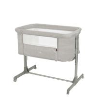 Бебешка мини кошара за сън Carrello Luna Carbon Grey