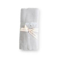 Бебешка муселинова пелена 120x120 Bonjourbébé, Gray Polaris