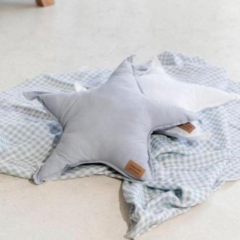 Бебешка муселинова пелена 120x120 Bonjourbébé, Vichy Grey