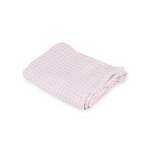 Бебешка муселинова пелена 120x120 Bonjourbébé, Vichy Pink
