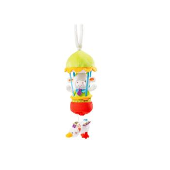 Бебешка музикална играчка крава в балон babyFEHN, Fluo Kiddos
