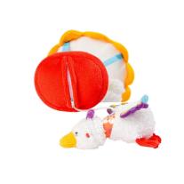 Бебешка музикална играчка крава в балон babyFEHN, Fluo Kiddos