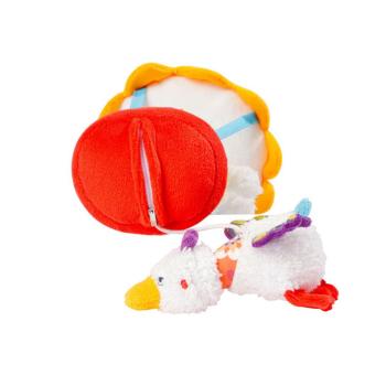 Бебешка музикална играчка крава в балон babyFEHN, Fluo Kiddos