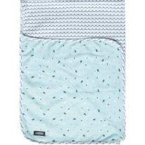 Бебешка памучна пелена Luma Ice Cream, 100 x 75 cm