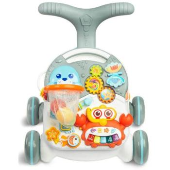Бебешка проходилка 2 в 1 Caretero Toyz - Spark, Grey