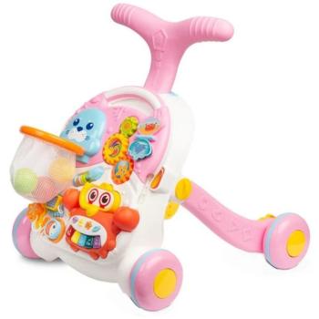 Бебешка проходилка 2 в 1 Caretero Toyz - Spark, Pink