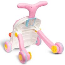 Бебешка проходилка 2 в 1 Caretero Toyz - Spark, Pink
