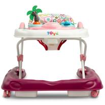 Бебешка проходилка 2 в 1 Caretero Toyz - Surf, Flоral
