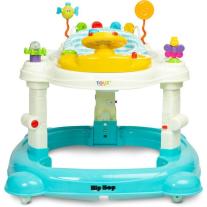 Бебешка проходилка Caretero Toyz - Hip Hop, Light Blue