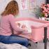 Бебешка сгъваема мини кошара Lorelli - Milano, Pink