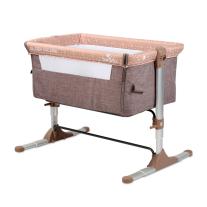Бебешка сгъваема мини кошара Lorelli - Sleep N Care, Beige Elephant
