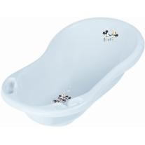 Бебешка вана с източване Lorelli - Mickey Love, светло синя, 84 cm