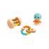 Бебешки дървен сензорен комплект Hape, 3 части