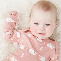 Бебешки гащеризон от 100% органичен памук Fresk Deer Olive