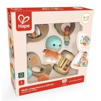 Бебешки сензорен комплект за игра Hape, 5 части