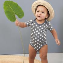 Бебешко боди с къс ръкав Fresk Birds