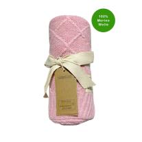 Бебешко одеяло от мериносова вълна Kaiser WOOL, Powder