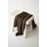 Бебешко одеяло от органичен памук Kaiser CABLE KNITT, Brown