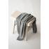 Бебешко одеяло от органичен памук Kaiser CABLE KNITT, Light Grey