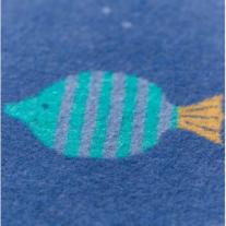 Бебешко памучно одеяло David Fussenegger, Juwel 100х140, Рибки