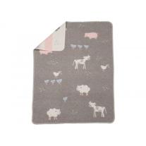 Бебешко памучно одеяло David Fussenegger, Juwel 70х90, Ферма