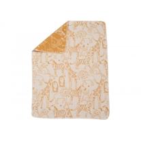 Бебешко памучно одеяло David Fussenegger, Juwel 70х90, Safari animals