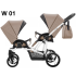 Бебешка количка за близнаци 2в1 Bebetto W01