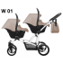 Бебешка количка за близнаци 2в1 Bebetto W01