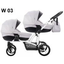 Бебешка количка за близнаци 2в1 Bebetto W03