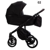 Бебешка количка 2в1 Bebetto - BRESSO ONYX 02