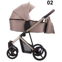 Бебешка количка 2в1 Bebetto - Flavio Premium Class Sand 02