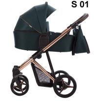 Бебешка количка 2в1 Bebetto - Flavio Premium Class STELLA S01