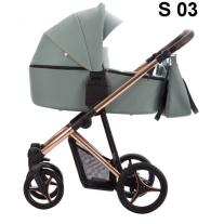 Бебешка количка 2в1 Bebetto - Flavio Premium Class STELLA S03